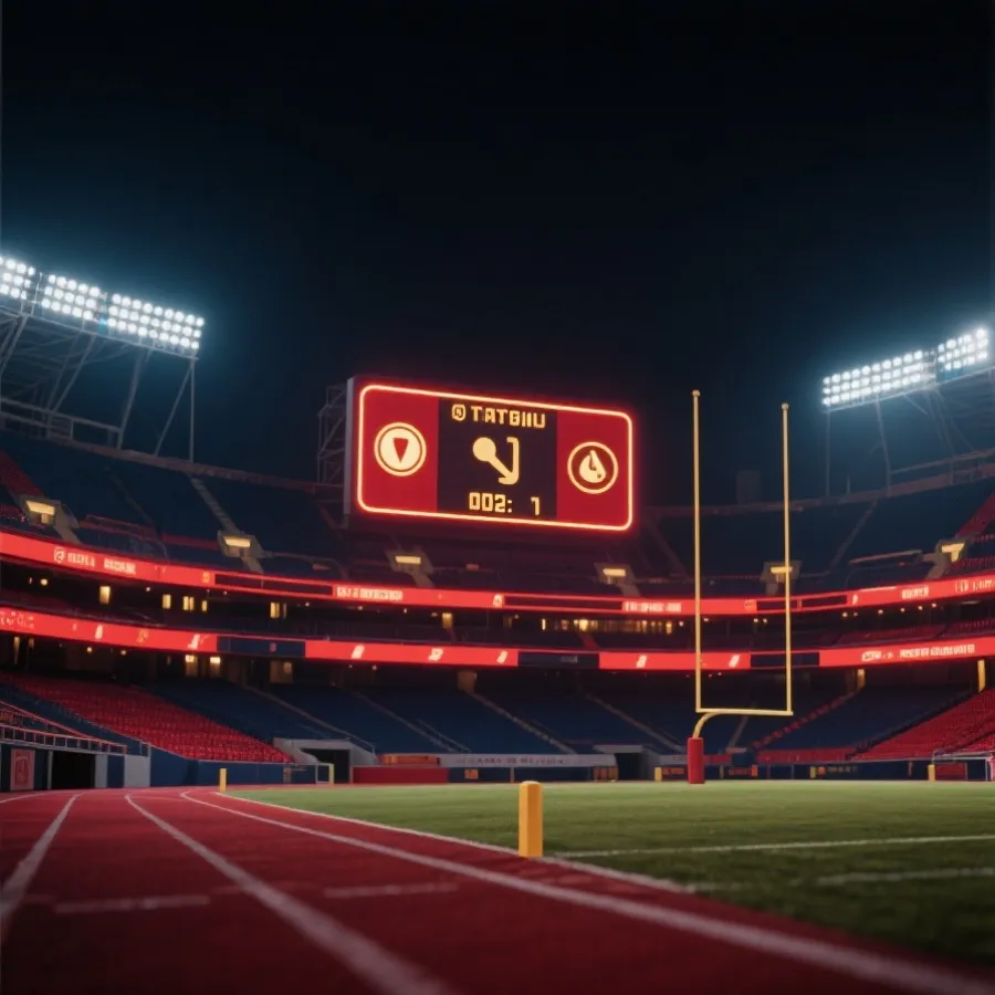 赛事氛围与提醒概念图