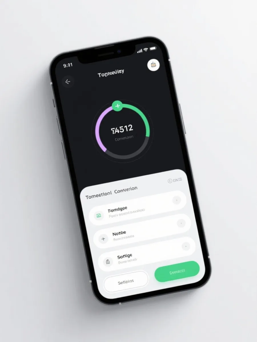 时间转换与提醒设置界面示意图