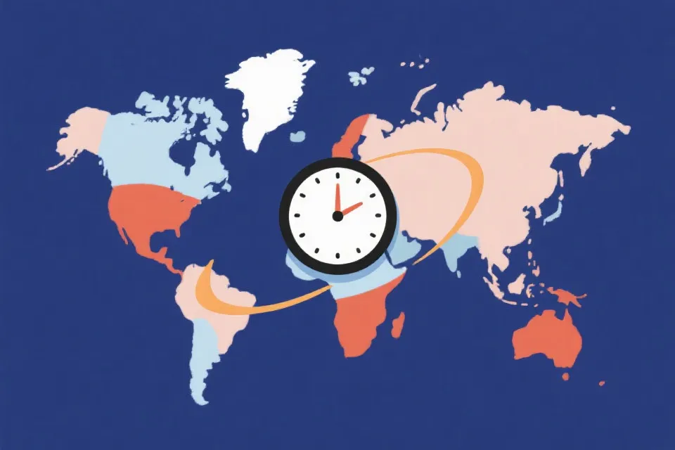 世界杯赛程时区换算示意图